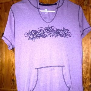 Purple shirt size large